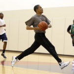President Barack Obama--Played on Punahou High School Champion basketball team in Honolulu