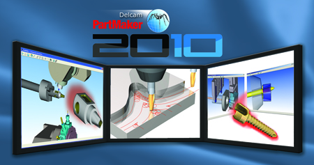 Figure 1:  PartMaker Version 2010 is now available to end users.  PartMaker Version 2010 is the most ambitious PartMaker release made to date, featuring an unprecedented level of new technology and improvements across the entire PartMaker product line.