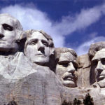 Mount Rushmore is located 23 miles from from Rapid City, South Dakota
