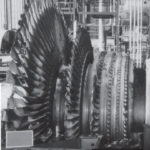 Electricity generating steam turbine failure: damage to low pressure rotor was caused by excessive vibration.