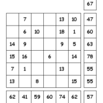 Fill the Missing Numbers