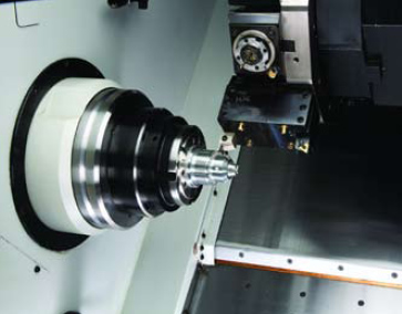 The FlexC vulcanized collet system from Hardinge.Photo courtesy of Hardinge Inc.