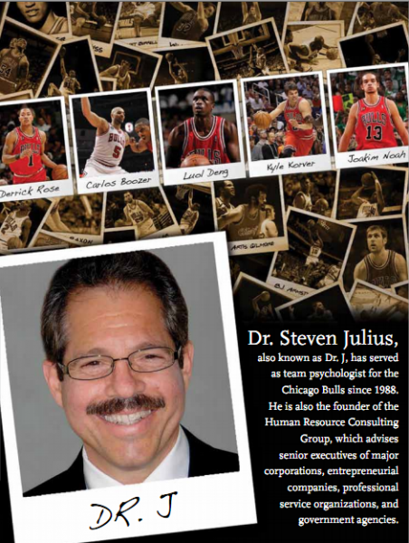 Chicago Bulls Team Psychologist Dr. Steven Julius