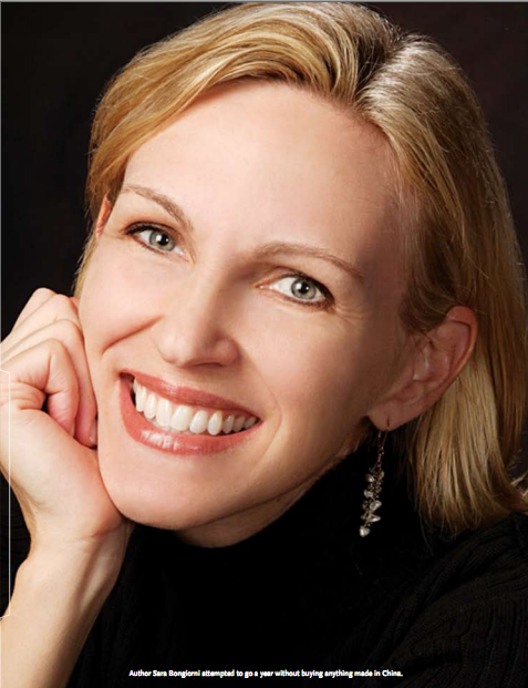 sarab Author Sara Bongiorni attempted to go a year without buying anything made in China.